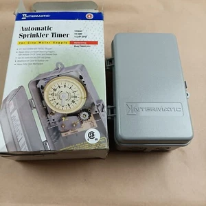Intermatic T8805P101C Series Timer 1/2 HP Indoor/Outdoor Irrigation/Sprinkler - Picture 1 of 7