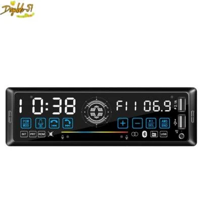 Single 1 DIN Car Stereo Radio 6.5" Touch Gesture Screen Bluetooth USB MP3 Player - Image 1 of 4