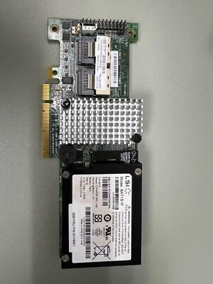 IBM 46C8927  LSI L3-25121 SAS PCIe x8 RAID Controller Card - Image 1 of 3