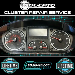 Fiat Ducato Instrument Cluster Repair Service - COMPLETE REPAIR SERVICE 1999-23 - Picture 1 of 1