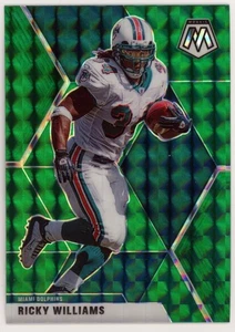 Panini Mosaic Prizm Green #124 2020 Ricky Williams Miami Dolphins - Imagen 1 de 2