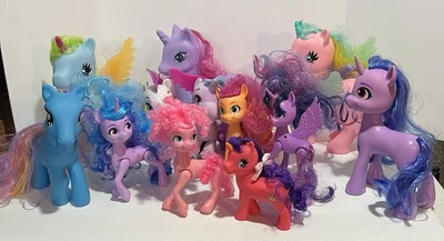My Little Pony Figures & Plushes Various Sizes Mixed Lot of 12 READ - Image 1 of 4