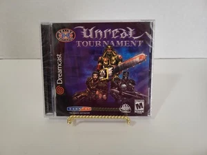 Unreal Tournament (Sega Dreamcast, 2001) DC Game Brand New Y-Fold Factory Sealed - Picture 1 of 5