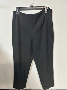 Talbots Petites Women’s Gray Flat Front Side Zip Dress Pants Size 14 - Picture 1 of 6