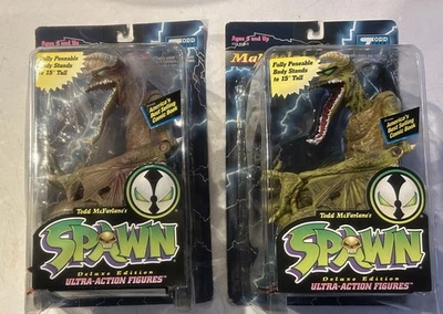 SPAWN~~TODD TOYS 1995--MALEBOLGIA 2 CT. VARIATION LOT-NIP~~~FREE S&H - Image 1 of 4