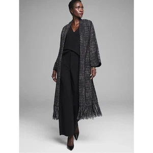 CHAQUETA CON FLECOS DESTACADOS ETIQUETA DORADA NIC + ZOE Negro Blanco Azul XL - Imagen 1 de 10