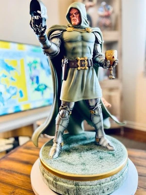 DR DOOM 1/4 Scale Custom Statue MAC Marvel - Image 1 of 4