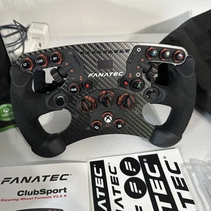 Fanatec ClubSport Formula V2.5X Racing Wheel w/ QR2 Wheel-side - Picture 1 of 10