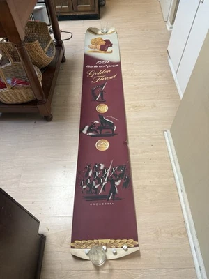 RCA Victor Radio  Golden Throat Vintage 94”x15”Advertising Poster 1940s Vertical - Image 1 of 4