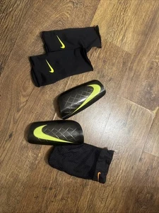 Nike Mercurial Lite Schienbeinschoner Schwarz Grün Unisex - Bild 1 von 5