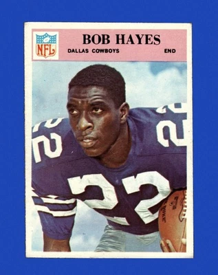 1966 Philadelphia Set-Break # 58 Bob Hayes RC VG-VGEX *GMCARDS* - Image 1 of 2