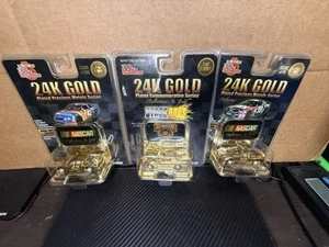 Racing Champions 24k metales preciosos y conmemorativos lote de 3 7G#99/10G#42 y #5 - Imagen 1 de 13