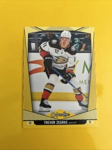 🐶 2024-25 O-Pee-Chee GELB Trevor Zegras Anaheim Ducks #175 - Bild 1 von 2
