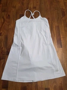Athleta Girl Everyday Tennis Running Dress Size 12 Light Blue Built In Shorts - Picture 1 of 5
