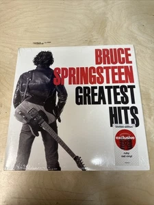 Bruce Springsteen Greatest Hits - Ruby Red Vinyl Target Exclusive - Picture 1 of 3