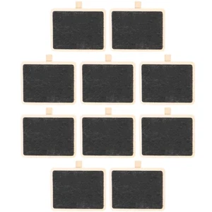 10Pcs Mini Memo Clips Message Board for Photos and Notes Chalkboard Holders - Picture 1 of 12