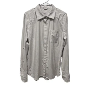 Camicia elegante donna Coolibar Amara con bottoni manica lunga a righe grande - Foto 1 di 10