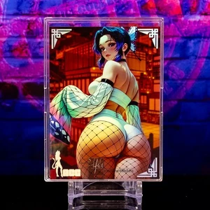 Shinobu Kocho Waifu Trading Card ACG-AVL Goddess Holo Foil No. 012 Anime Art - Picture 1 of 3