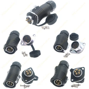 XHP20 2-5Pin Screw Crimp Power Connector IP67,RV Solar Port Connector Plug Socke - Picture 1 of 17