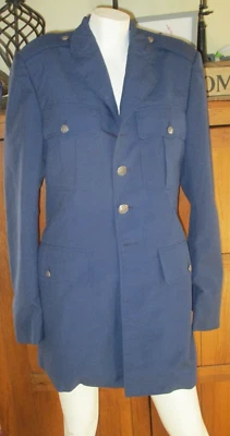 US Air Force WWII Military Dress Uniform Blue 1578 Coat Blazer Jacket 39X - Image 1 of 4