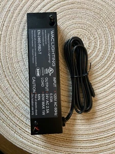 WAC Lighting EN-2460-RB2-T In 120V 0,53A Out 24 V 2,5 A 60W Trafo Neu - Bild 1 von 6