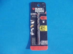 BLACK & DECKER 7/32" BULLET HIGH SPEED STEEL DRILL BIT HSS BULLET - Picture 1 of 1