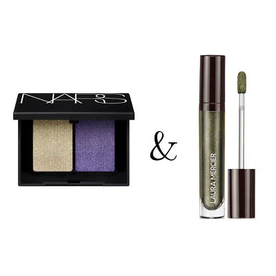 Premium Makeup Bundle | NARS Eyeshadow Duo + LAURA MERCIER Liquid Eye Shadow - Image 1 of 4