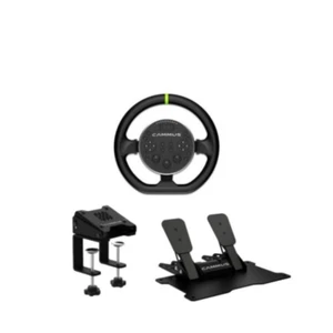 Cammus C5 Bundle Direct Drive Racing Sim Steering Wheel + CP5 Pedals +CS5 Mount - Picture 1 of 10