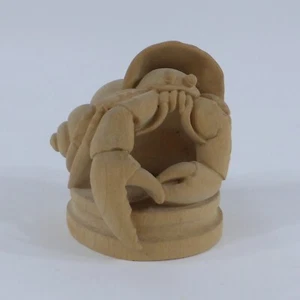 Figura de madera signo zodiacal Krebs madera natural Edgar pesado Oberammergau 7,5 cm (154) - Imagen 1 de 5