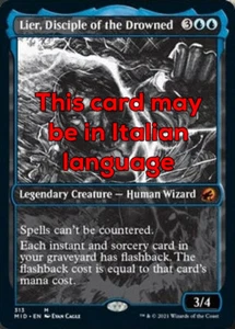 MTG LIER, DISCIPLE OF THE DROWNED EXC LIER, DISCEPOLO DEGLI ANNEGATI MID X IT - Picture 1 of 1