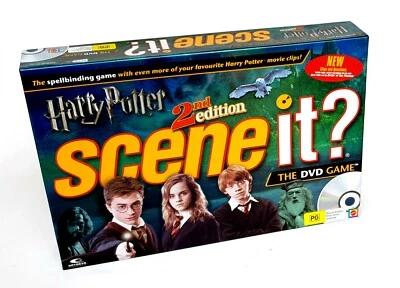 Harry Potter 2nd Edition Scene It. The DVD Game New Clips & Questions Mattel - Image 1 of 3