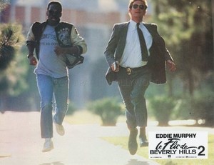 EDDIE MURPHY  JUDGE REINHOLD BEVERLY HILLS COP II 1987 VINTAGE LOBBY CARD #7