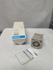 OMRON,H3CR-A,TIMER MODULE 1.2S TO 300H NOS - Picture 1 of 5