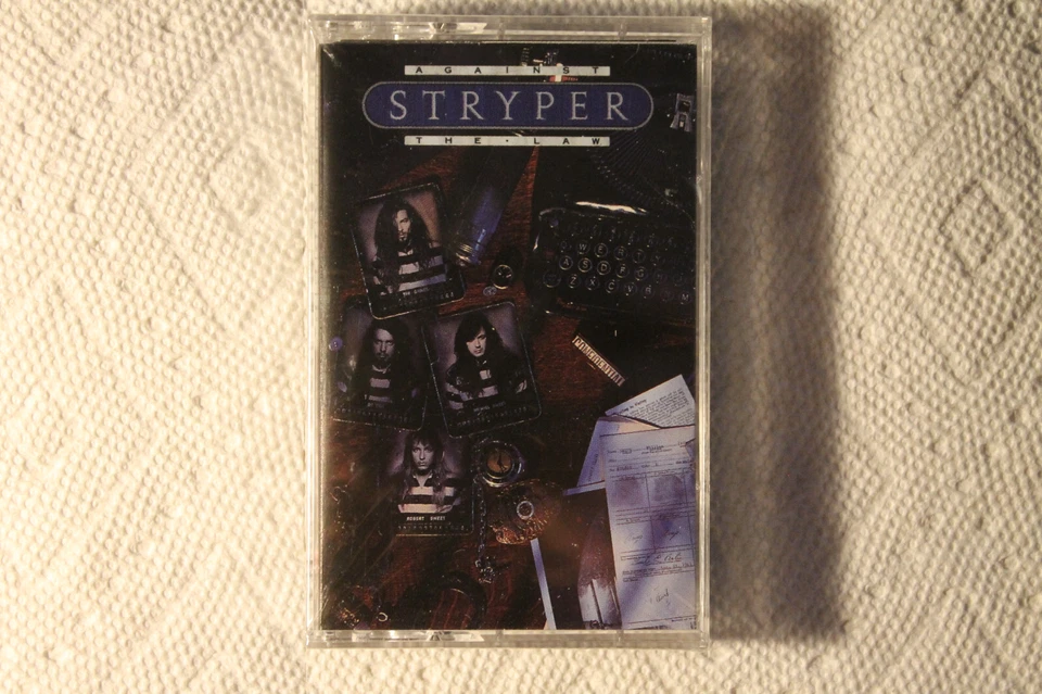 Stryper - Against The Law US SEALED Enigma cassette 1990 HEAVY metal  - Image 1 of 1