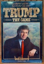 Trump the Game 1989 Milton Bradley Board Game 4915 complete POTUS Donald J Trump