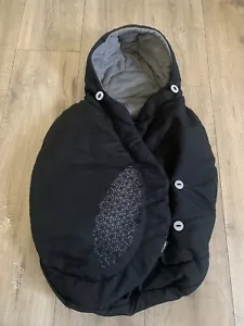 Genuine Maxi-Cosi Pebble Cabriofix Rock Car Seat Footmuff CosyToes Black - Picture 1 of 4