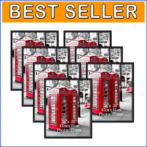 Durable 16x20 Large Poster Frames - Set of 7 for Vertical & Horizontal Display - Picture 1 of 11