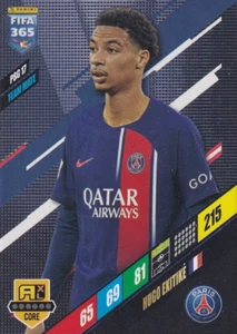Tarjeta Panini FIFA 365 Adrenalyn 2024 Nº PSG 17 Hugo Ekitiké - Imagen 1 de 1