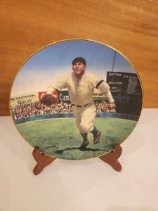 Tris Speaker Limited Edition Plate #63A The Gray Eagle Legends Of Baseball MLB - Picture 1 of 5