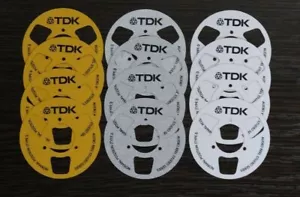 Set of 12 reels for making reel to reel cassettes TDK - Picture 1 of 5