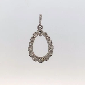 17 Diamonds .31 Carat T.W. 14K White Gold 1.23g (SB1104961) - Picture 1 of 4
