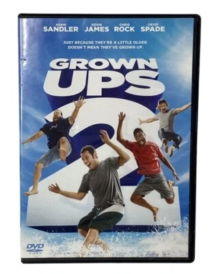 Grown Ups 2 (DVD, 2013) Comedy, Adam Sandler, Kevin James, Chris Rock - Image 1 of 4