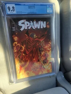 Spawn #256 CGC 9,8 pagine bianche stampa bassa tiratura Todd McFarlane Story - Foto 1 di 2