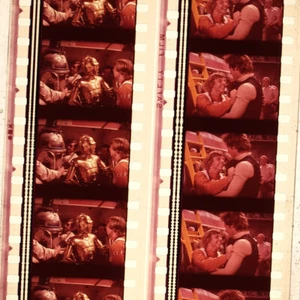 Original Star Wars 1977 Film Cell 35mm - A new Hope - Luke, Han & Leia #1 - Picture 1 of 1