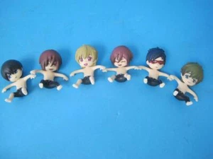 6 Stück 2" Banpresto GRATIS! IWATOBI SWIM CLUB FIGUR ANIME REI NAGISA NANASE - Bild 1 von 11