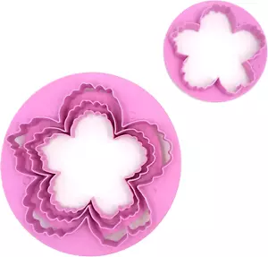 Big Peony Flower Cutters Set, Fondant Cake Gum Paste Flower Petal Cookie Cutter - Picture 1 of 12