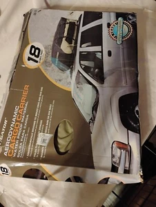 NIB Aerodynamic Cargo Car Carrier, Pilot, 18 Cu Ft=12.5 Carryons! Waterproof - Foto 1 di 6