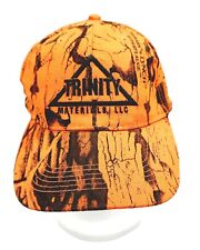 Daystone Trinity Materials, Trebark Superflauge Orange Strapback Hat Pre-owned 
