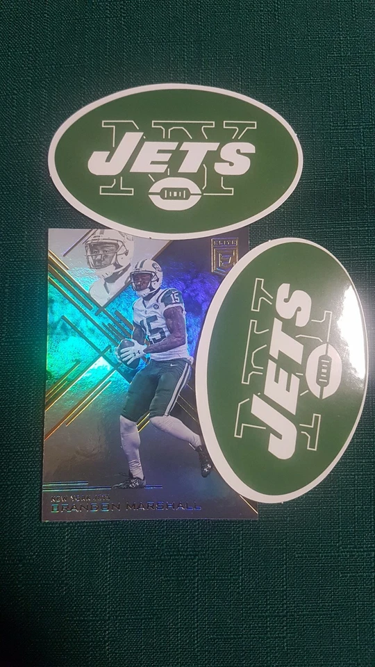 2 of New York Jets themed Car Decal Sticker quality NFL collectable  - Image 1 of 1