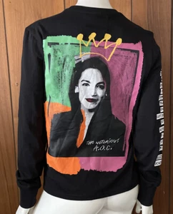 NWT New Notorious AOC Alexandria Ocasio Cortez XS Black Art Shirt Democrat NYC - Picture 1 of 14